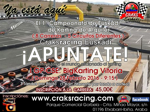 28/02/2016 CSE 2016: I GP BigKarting 