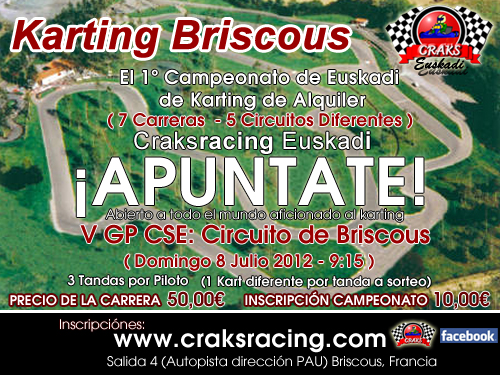 V GP CSE Circuito de Briscous Francia