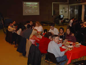 Sala donde se celebró la gala